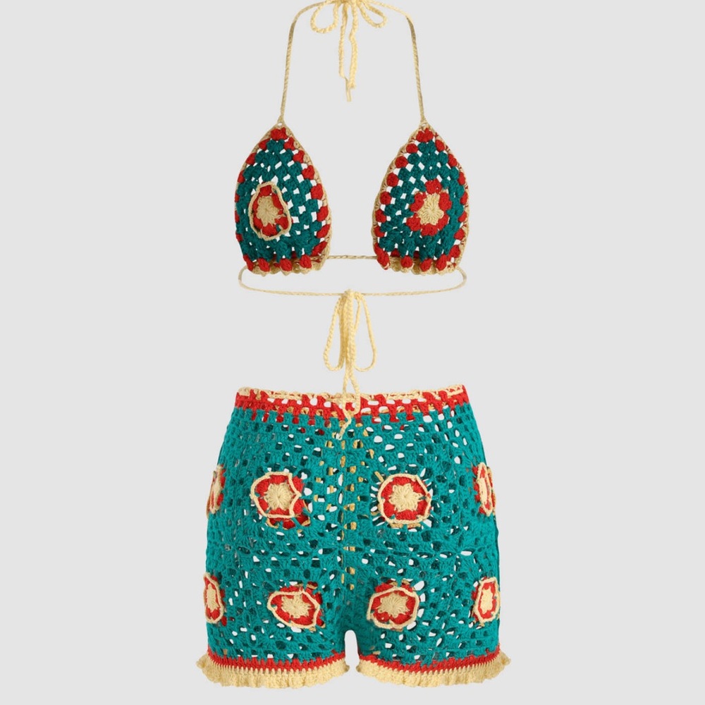 Cider Popsicle Stand Crochet Set